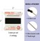 Griffin Silk Bead Cord Perlseide – Size 6 (0.70mm) – 2 Meters per Card – Stainless Steel Needle Attached – for Knotting Pearls, Gemstones, Crystals and Beads